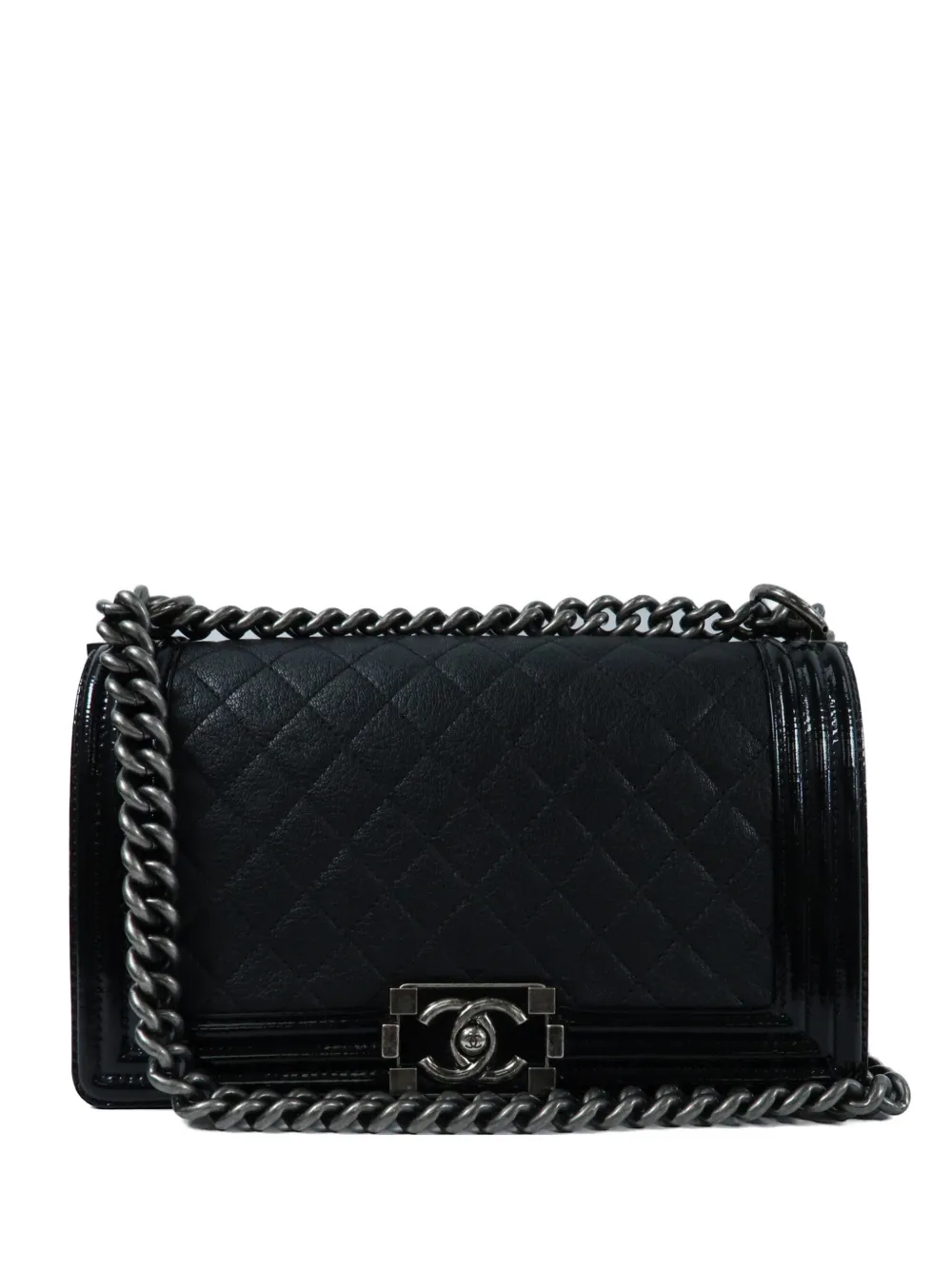 CHANEL Pre-Owned Boy CC chain shoulder bag - Nero