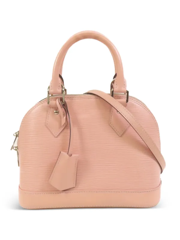 Louis Vuitton Pre-owned Epi Alma BB Cross Body Bag in Pink