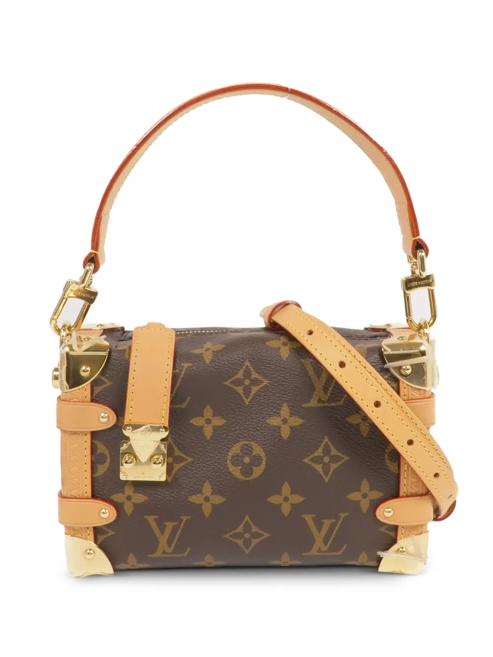 Louis Vuitton Pre-Owned Side Trunk monogram tote bag - Braun
