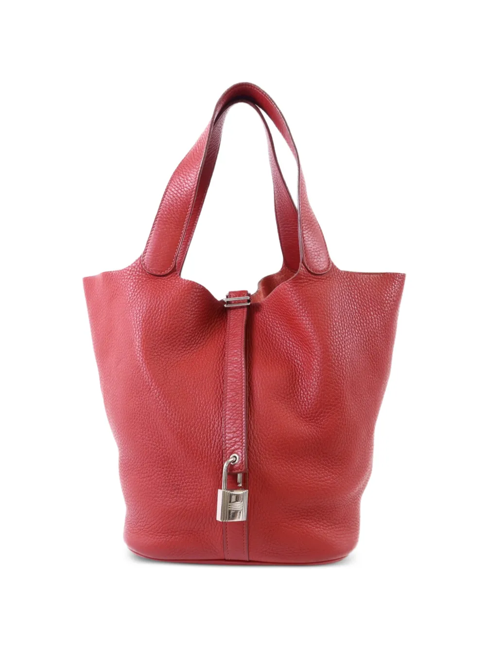 Hermès Pre-Owned 2014 GM Picotin Lock shoulder bag - Rosso