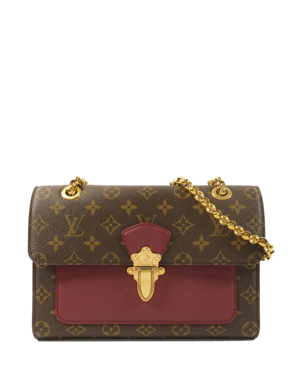 Louis Vuitton Pre-Owned Victoire Monogram canvas shoulder bag - Braun