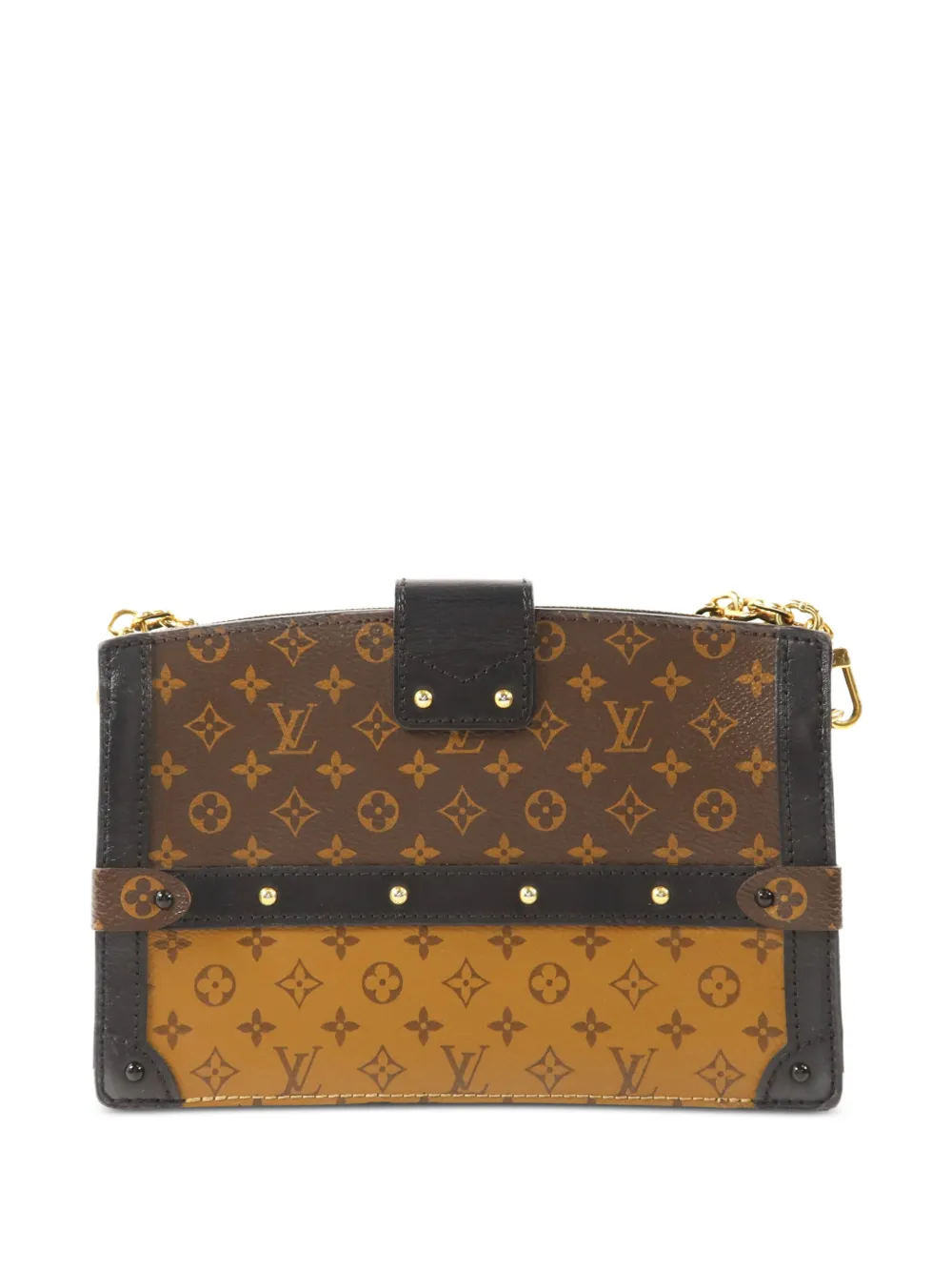 Louis Vuitton Pre-owned Trunk Monogram Clutch Bag in Brown, view 2