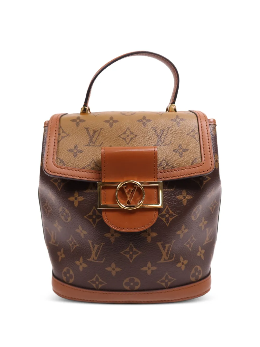 Louis Vuitton Pre-Owned Dauphine Monogram Reverse backpack - Marrone