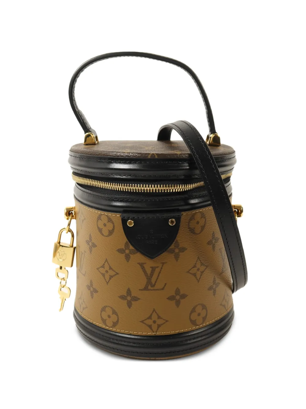 Louis Vuitton Pre-Owned Monogram Reverse Cannes shoulder bag - Marrone
