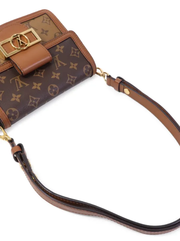 Louis Vuitton Pre-Owned Mini Dauphine Shoulder Bag | Neutrals