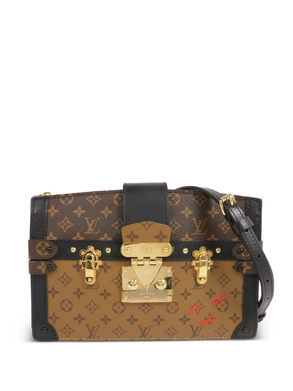 Louis Vuitton Pre-Owned Monogram Reverse Trunk shoulder bag - Toni neutri