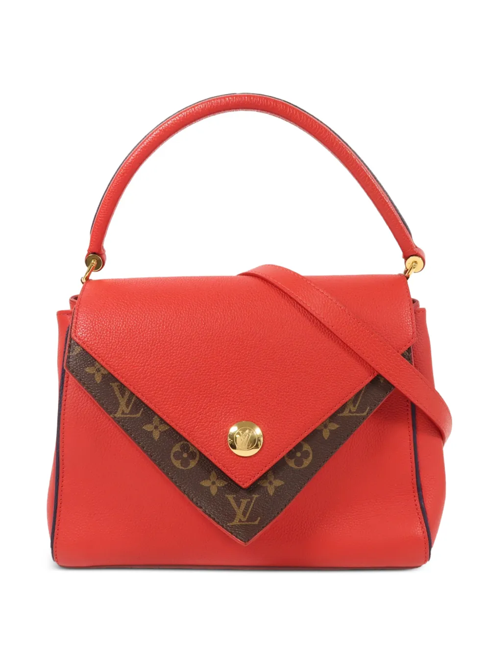 Louis Vuitton Pre-Owned Double V shoulder bag - Rosso