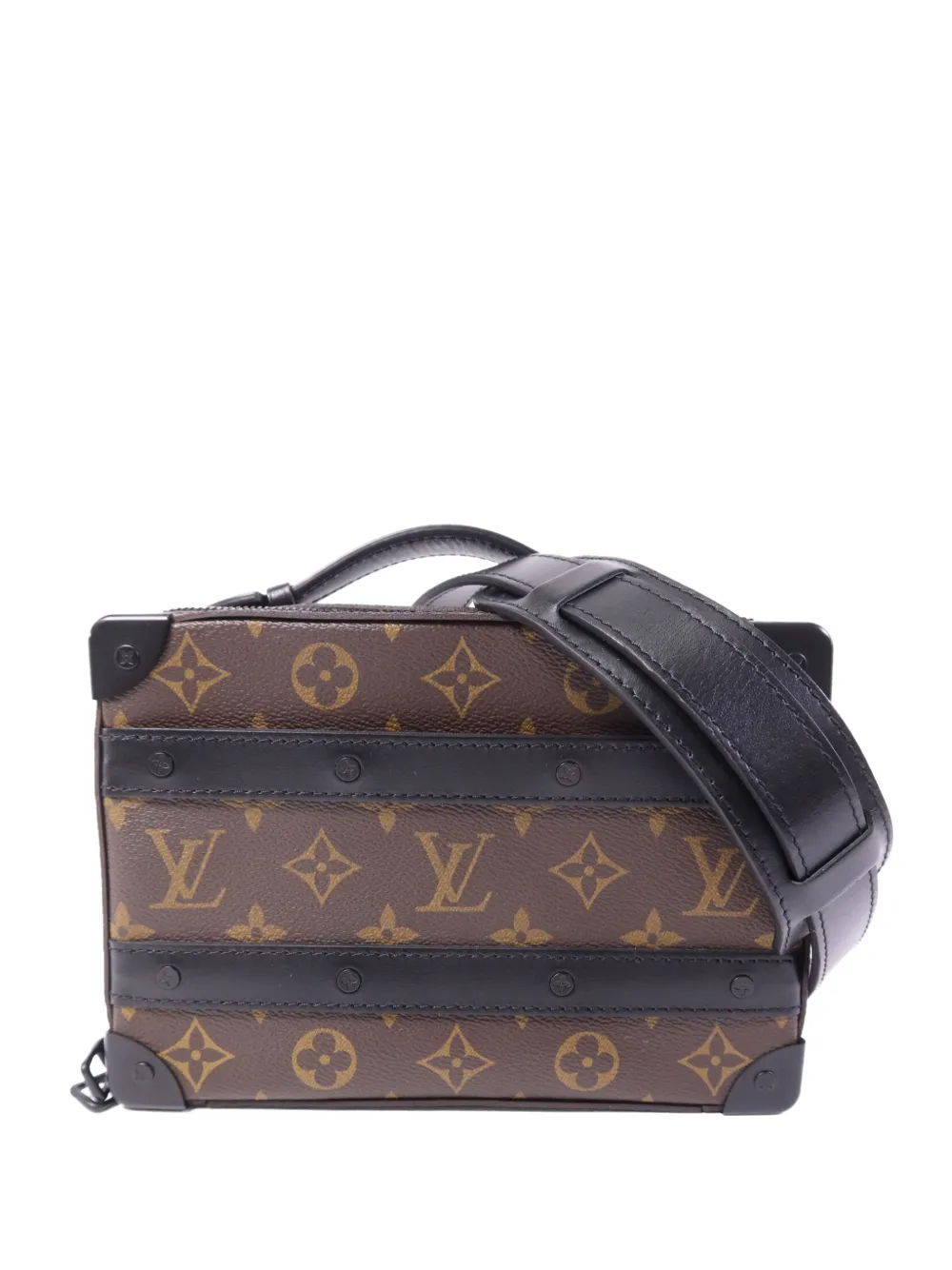 Louis Vuitton Pre-Owned Soft Trunk Monogram canvas shoulder bag - Marrone
