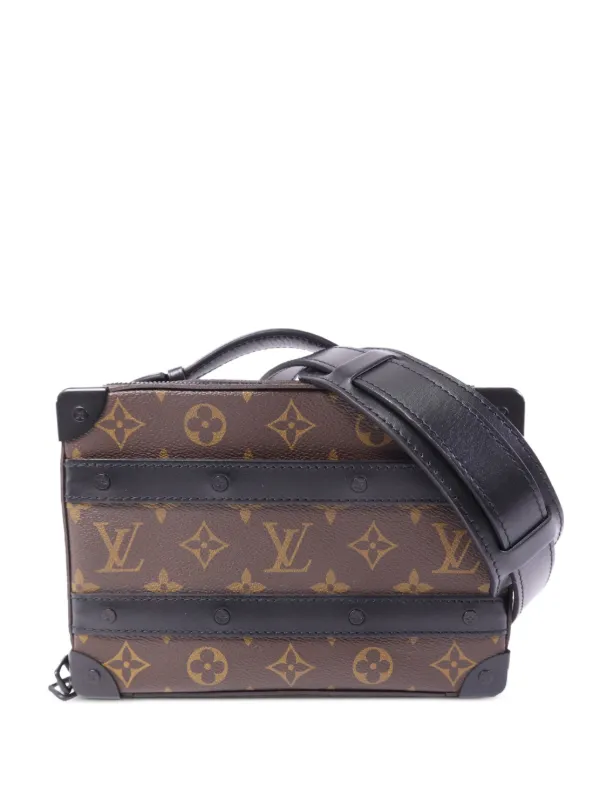 Louis Vuitton Pre-owned Soft Trunk Monogram Canvas Shoulder Bag in Brown