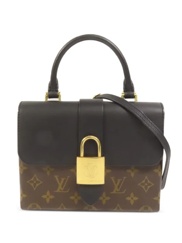 Louis Vuitton Pre-owned Locky BB Tote Bag in Brown