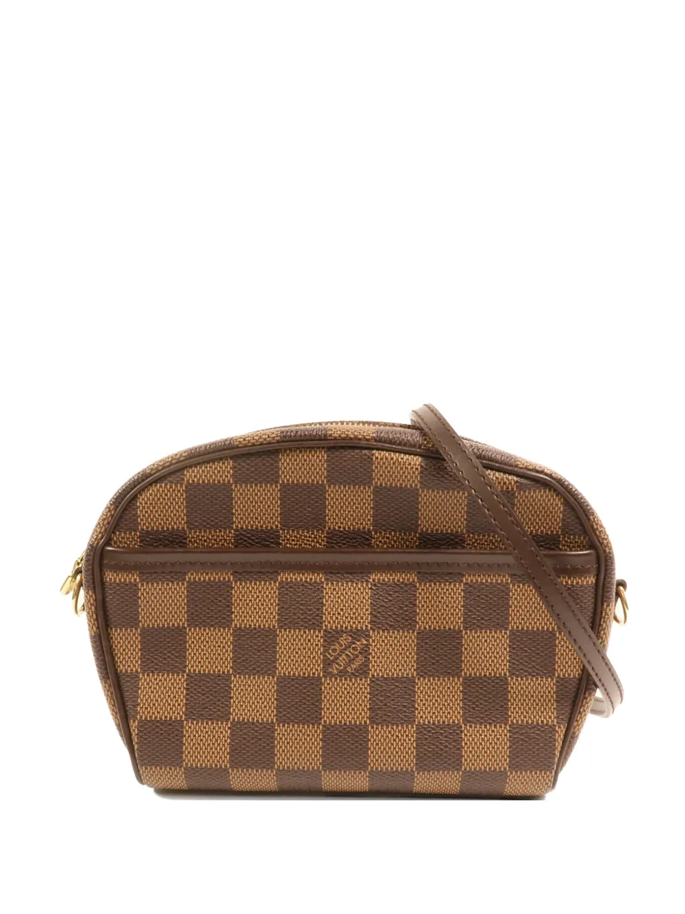 Louis Vuitton Pre-Owned Pochette Ipanema Damier Ebene canvas clutch bag - Marrone