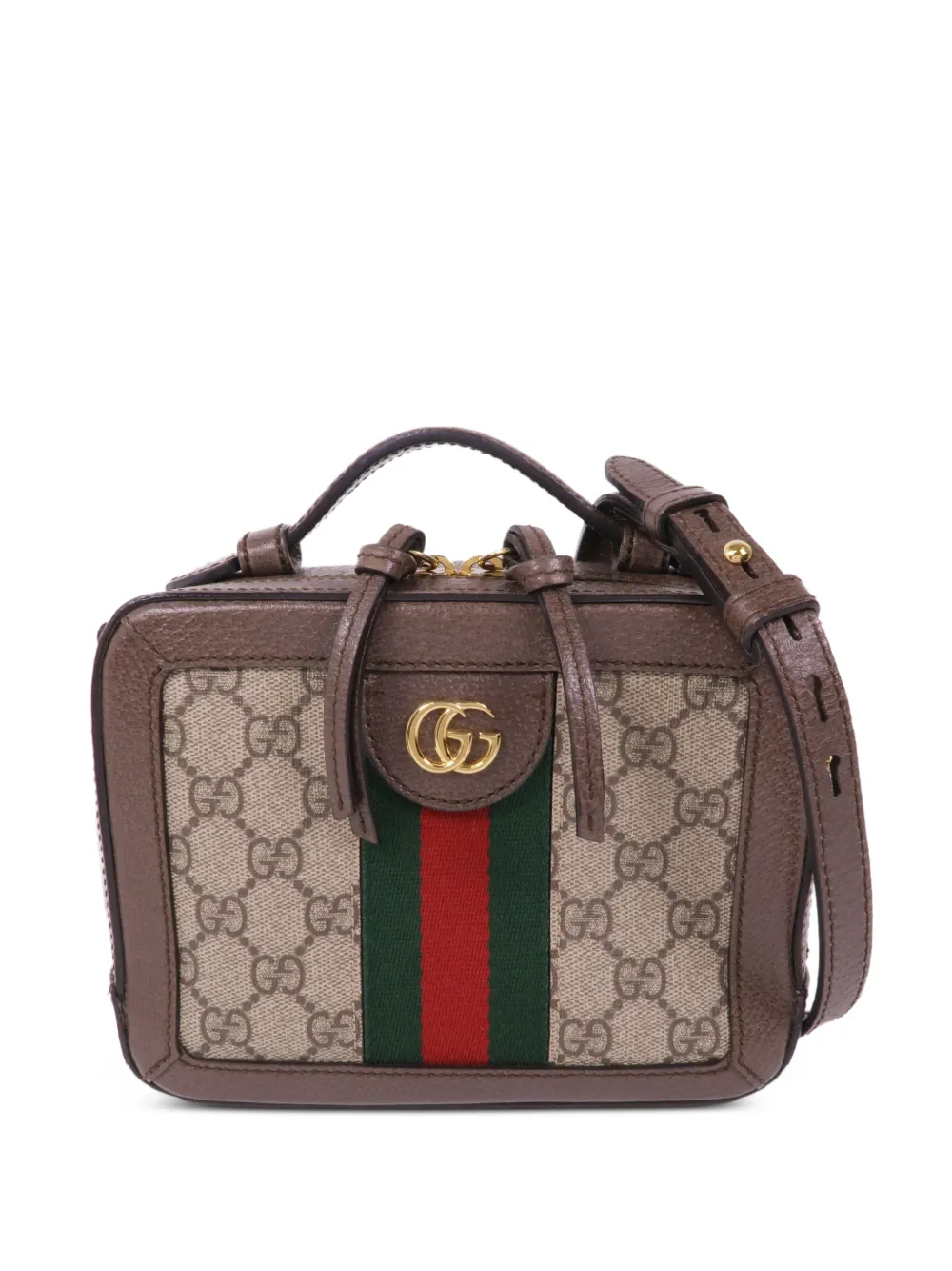 Gucci Pre-Owned Ophidia GG shoulder bag - Marrone