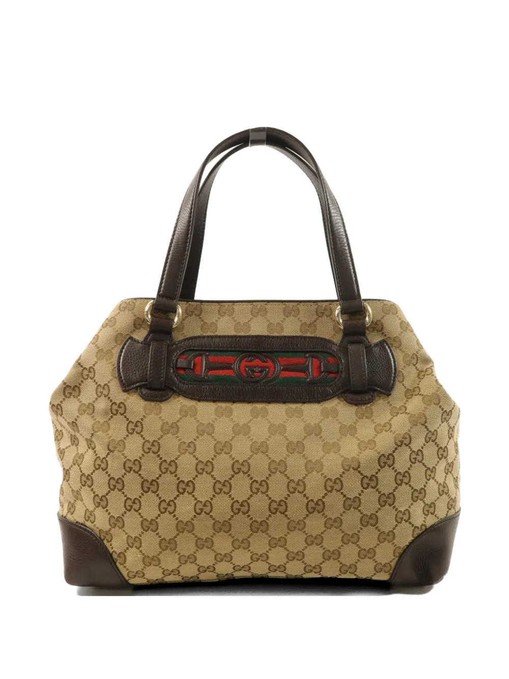 Gucci Pre-Owned GG Horsebit handbag - Toni neutri