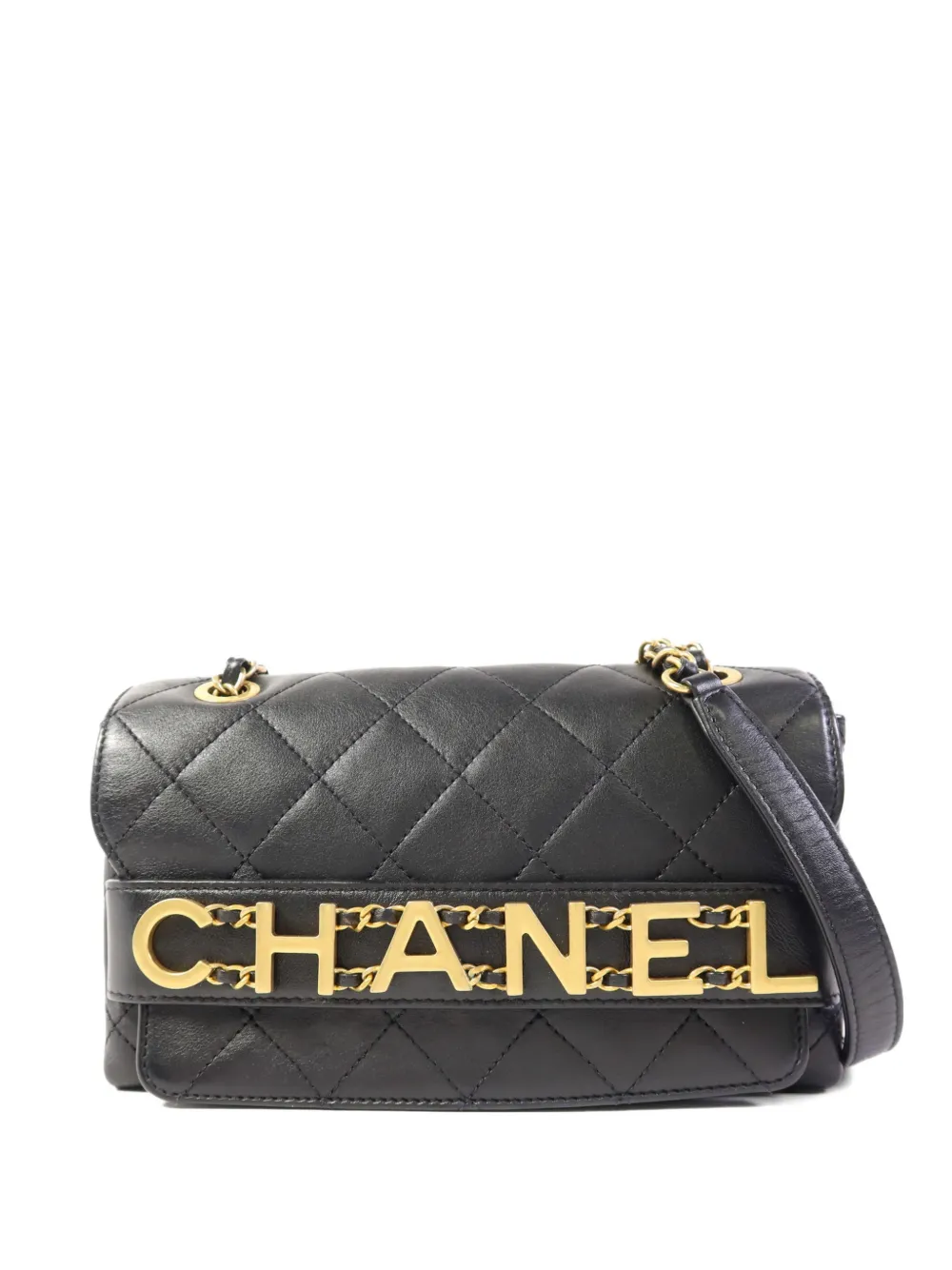 CHANEL Pre-Owned Enchained Flap shoulder bag - Nero