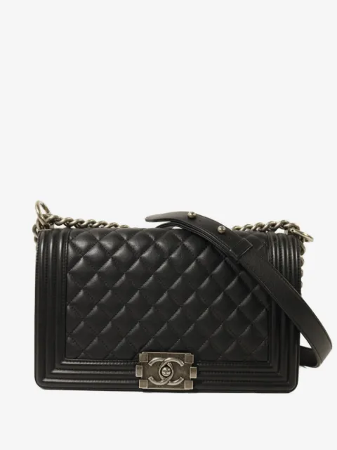 CHANEL Pre-Owned 25 Boy quilted crossbody bag
