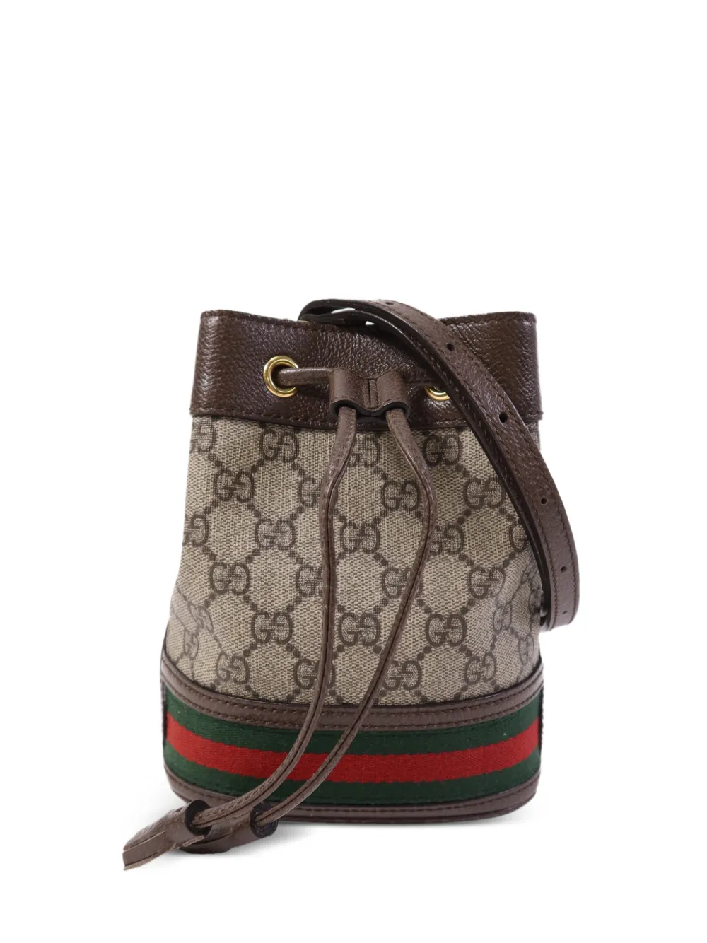 Gucci Pre-Owned Ophidia GG bucket bag - Toni neutri