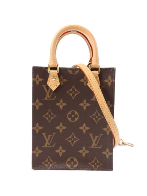 Louis Vuitton Pre-Owned Petit Sac Plat Monogram tote bag