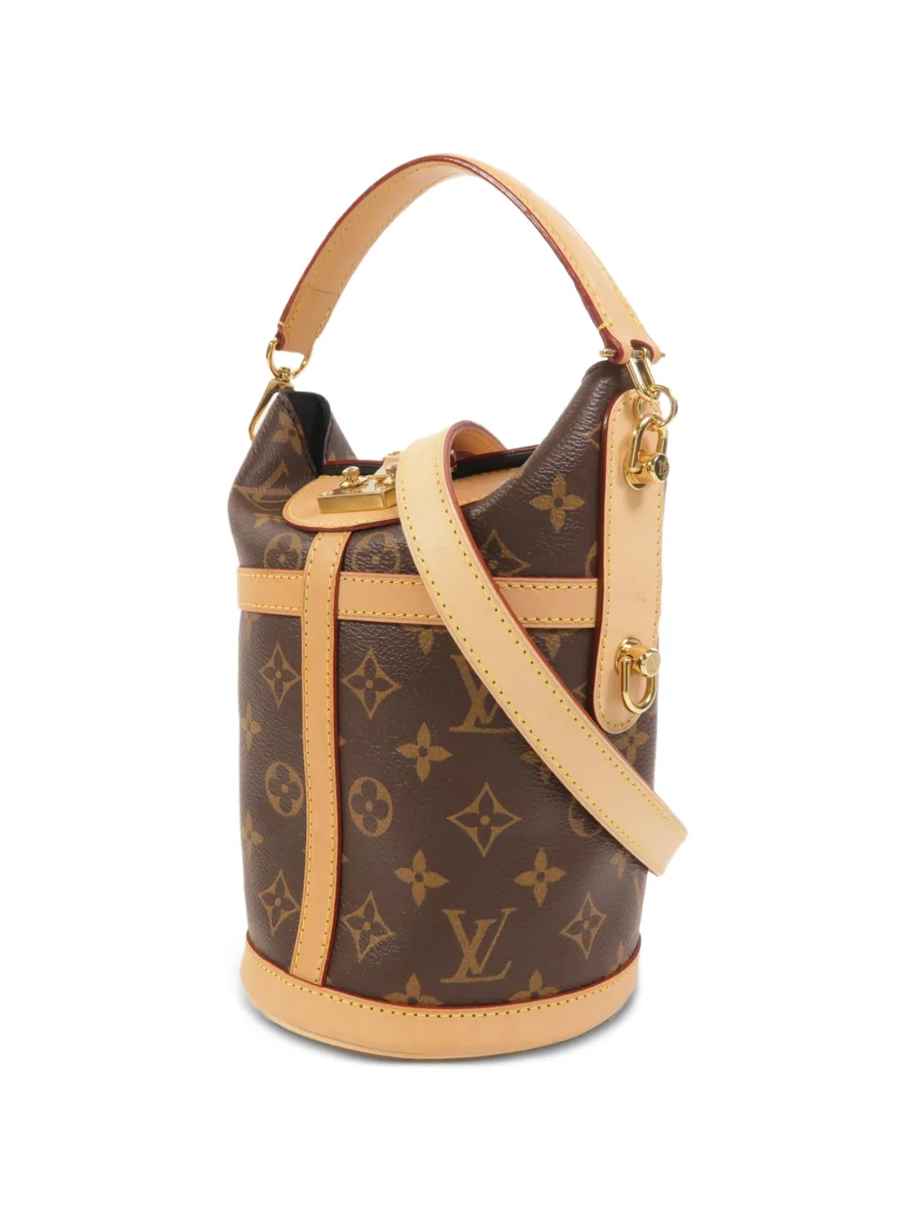 Louis Vuitton Pre-owned Duffle Handbag in Brown, view 3