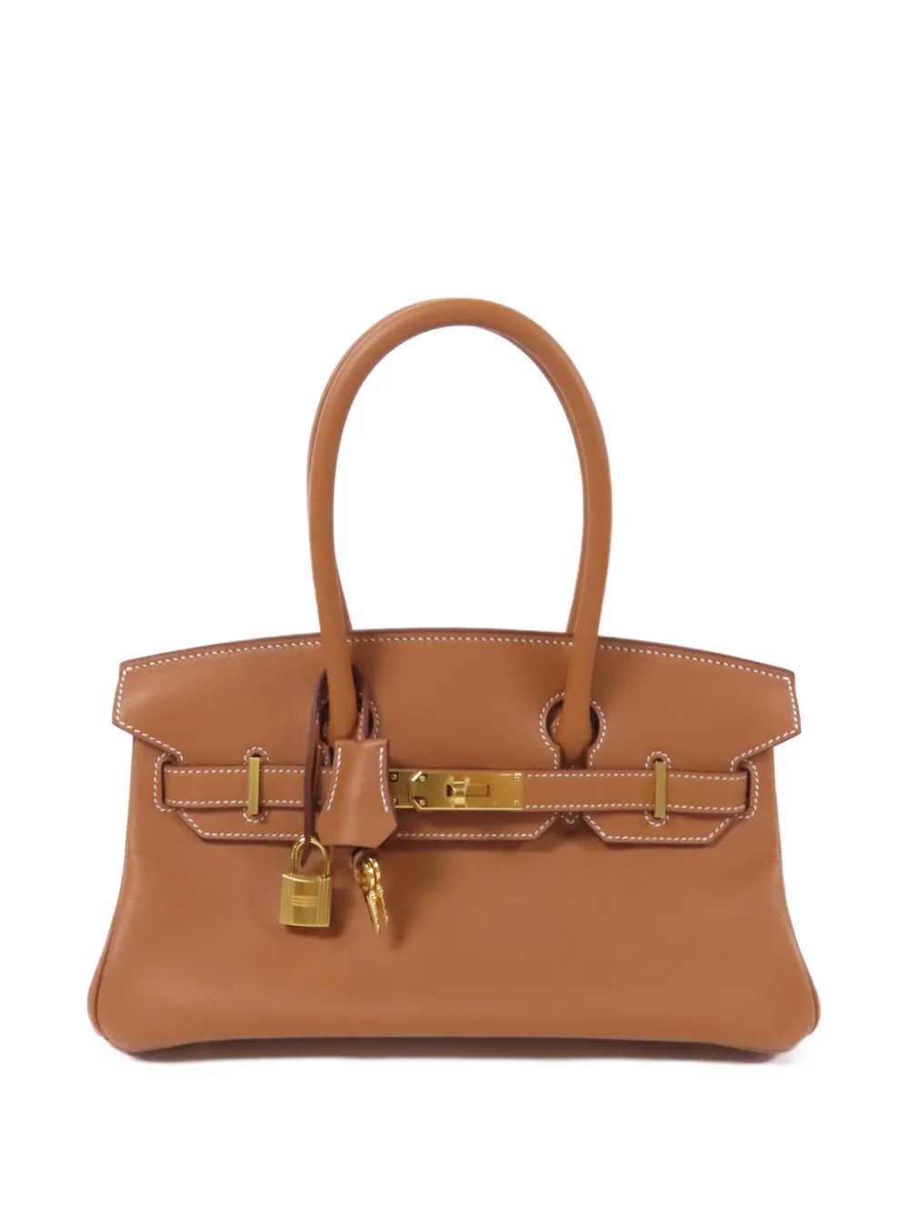 Hermès Pre-Owned 29 Birkin Light Evercolor-leather tote bag - Marrone