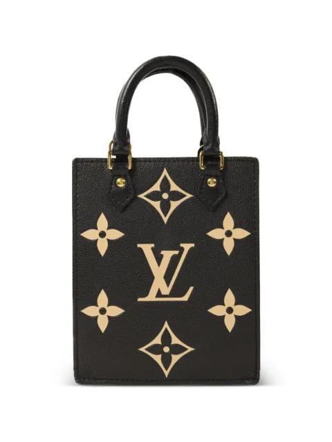Louis Vuitton Pre-Owned プチサックプラ モノグラム アンプラント ハンドバッグ