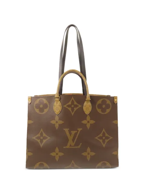 Louis Vuitton Pre-Owned オンザゴー GM モノグラム ジャイアント ハンドバッグ