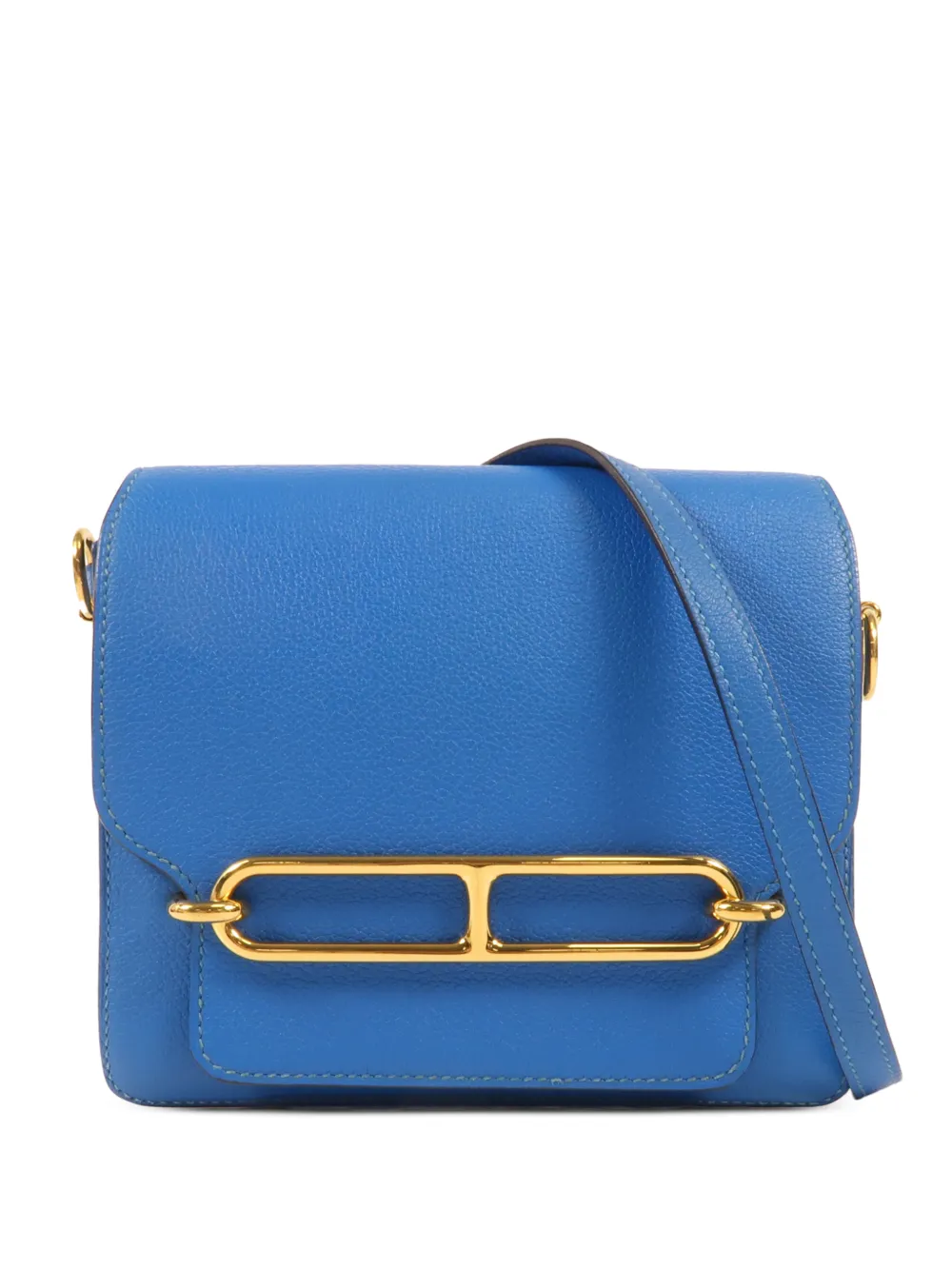 Hermès Pre-Owned Mini Roulis shoulder bag - Blue