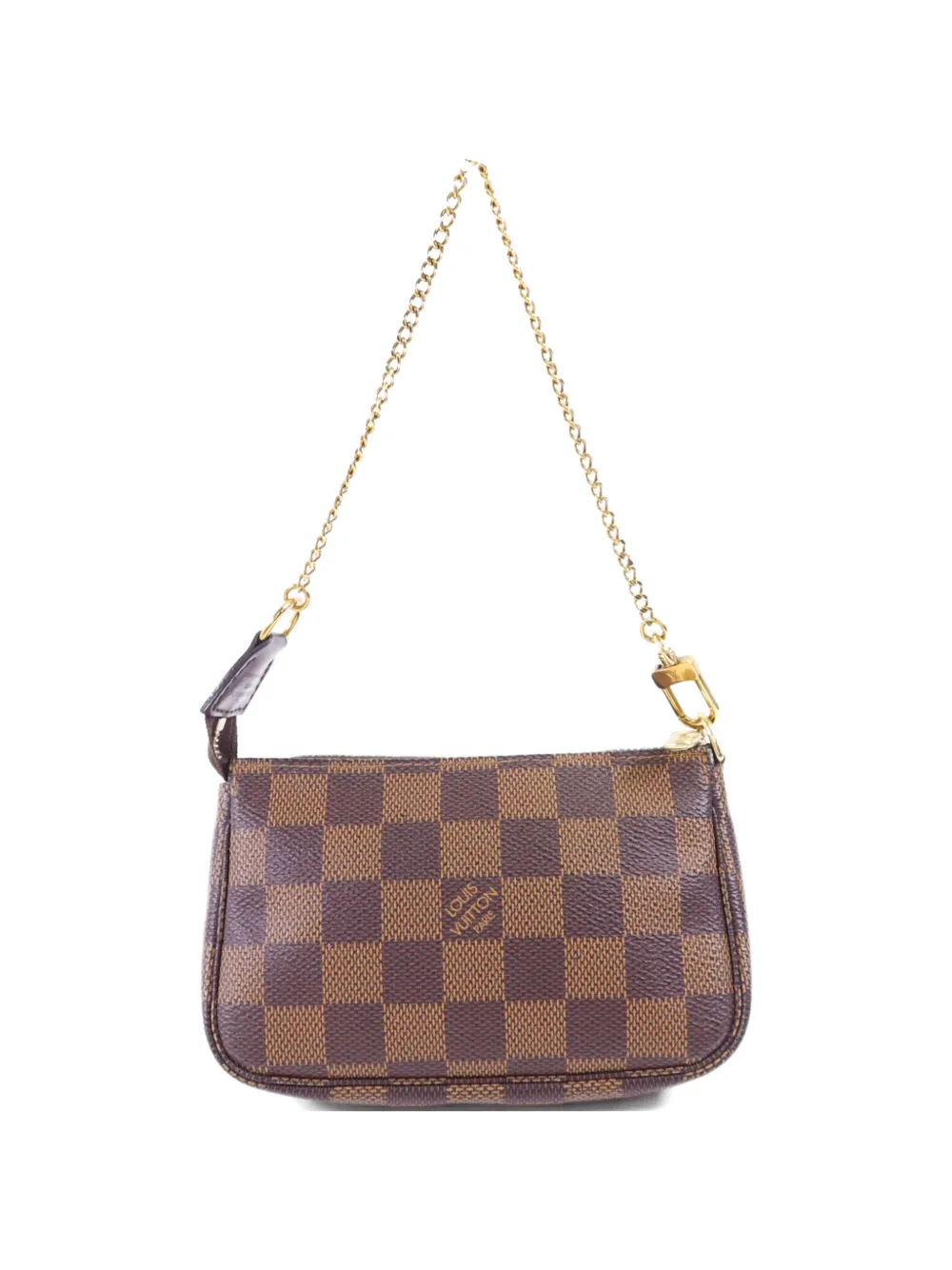 Louis Vuitton Pre-Owned Mini Pochette Accessories shoulder bag - Marrone
