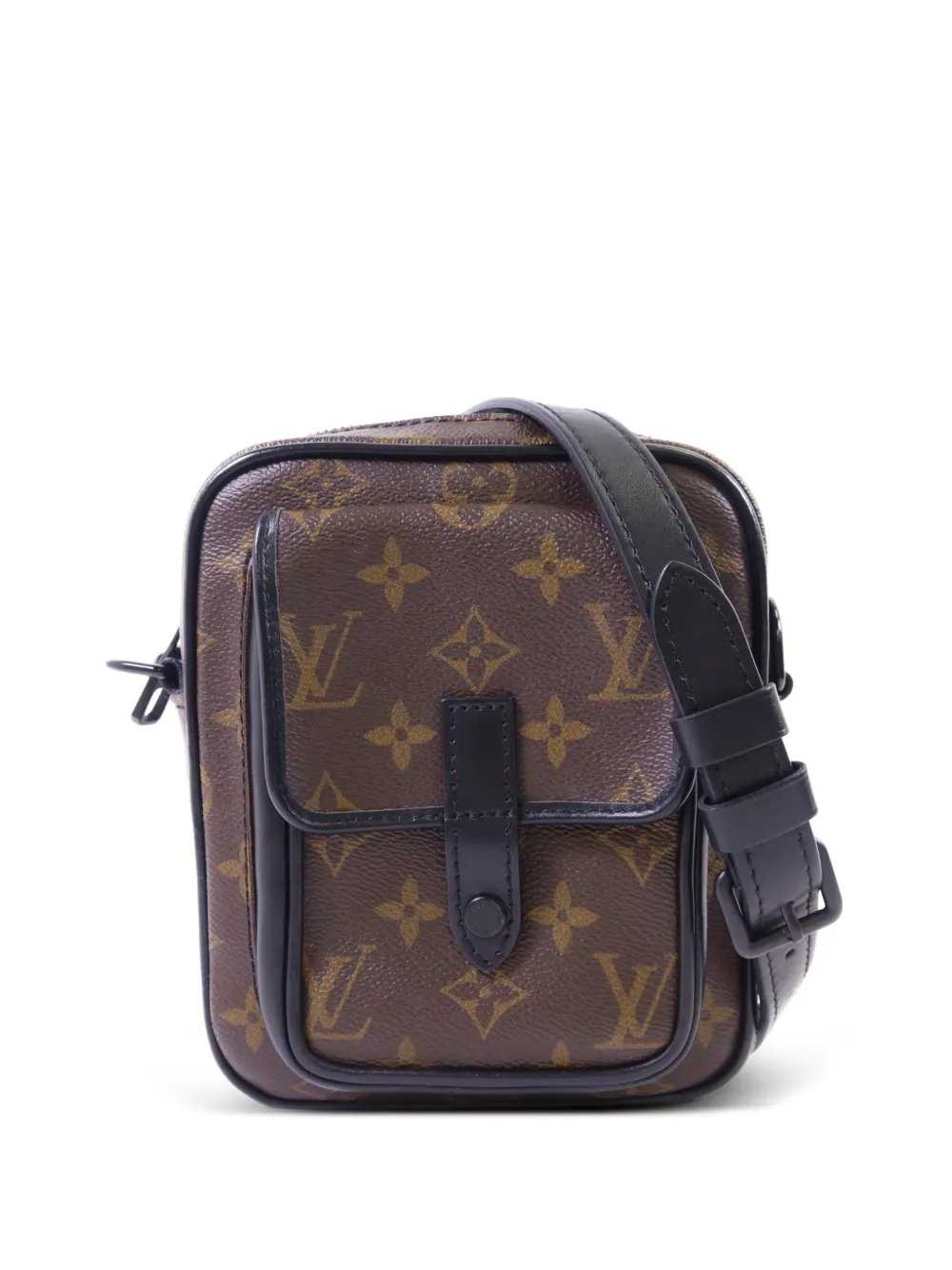 Louis Vuitton Pre-Owned Macassar Christopher shoulder bag - Marrone