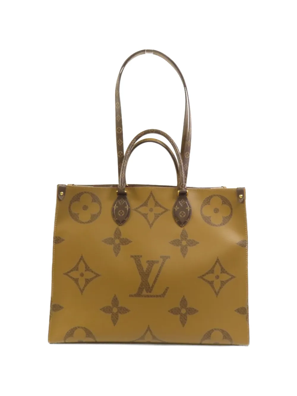 Louis Vuitton Pre-Owned Giant On-The-Go GM tote bag - Marrone