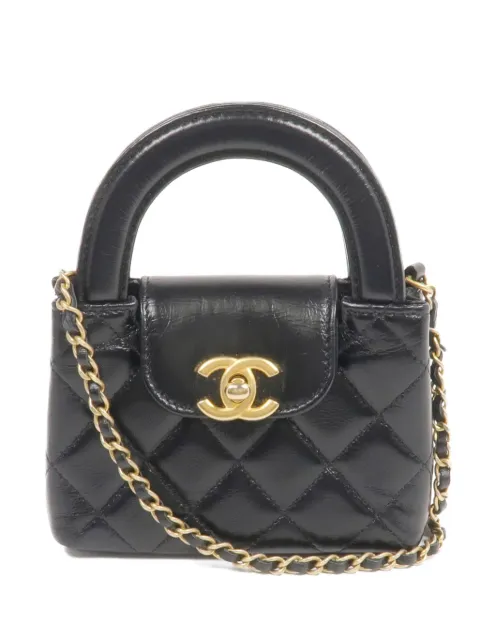 CHANEL Pre-Owned Kelly Nano cross body bag