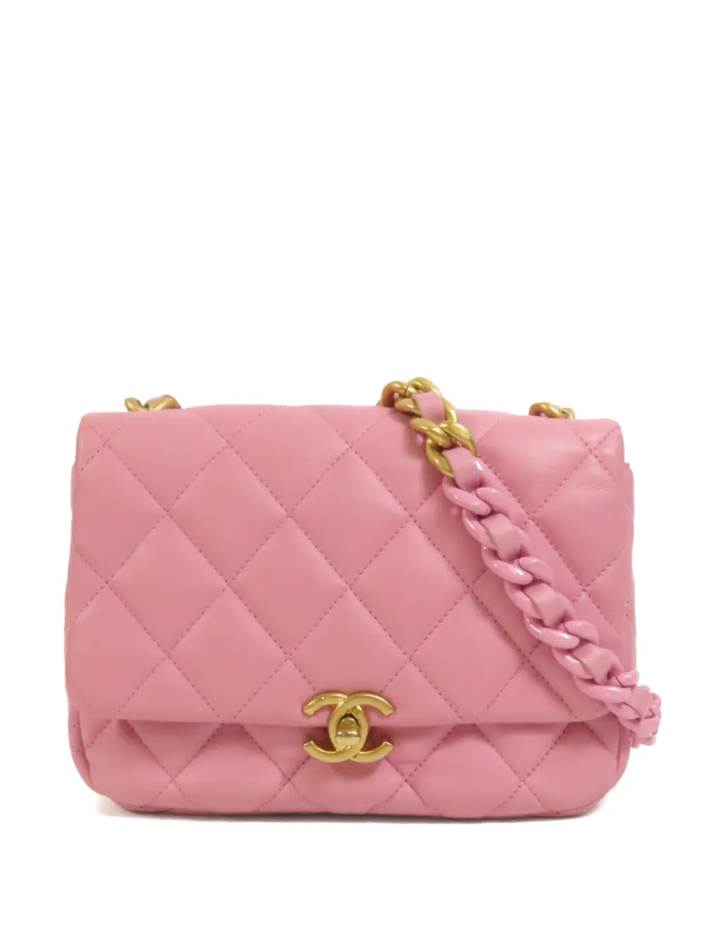 CHANEL Pre-Owned CC turn-lock tote bag - Rosa