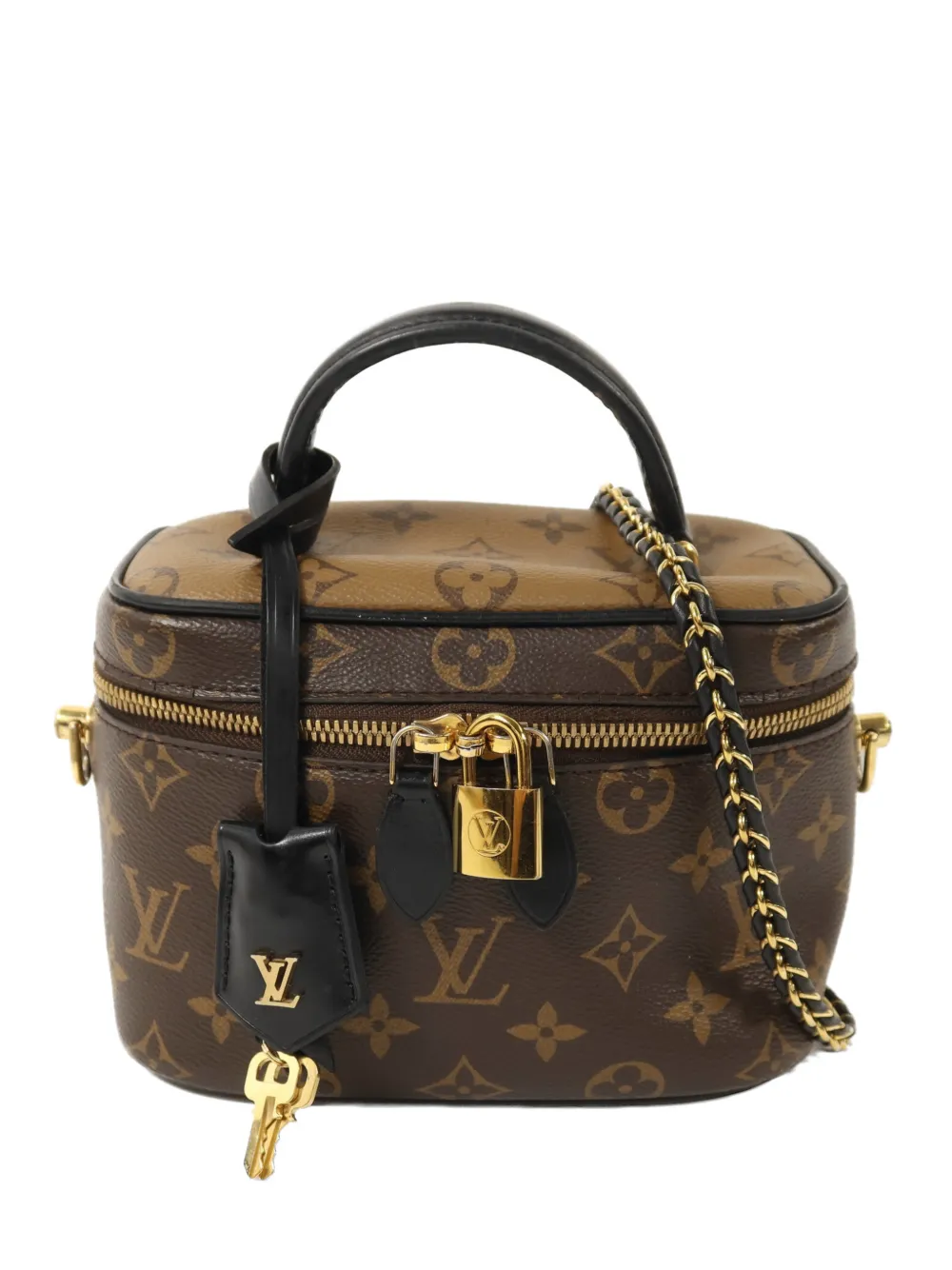 Louis Vuitton Pre-Owned Monogram Reverse Vanity PM shoulder bag - Braun