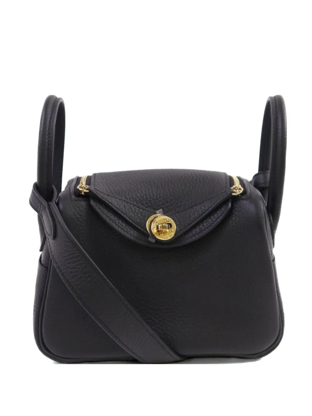 Hermès Pre-Owned mini Lindy shoulder bag - Schwarz