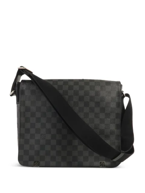 Louis Vuitton Pre-Owned District MM damier graphite shoulder bag