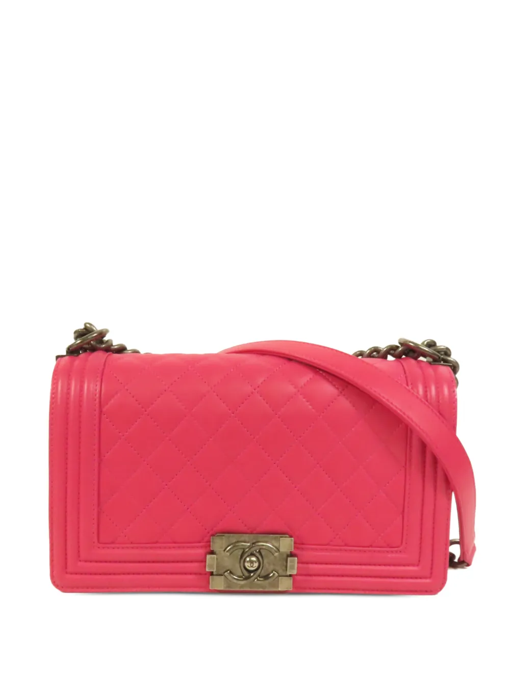 CHANEL Pre-Owned Boy CC shoulder bag - Rosa