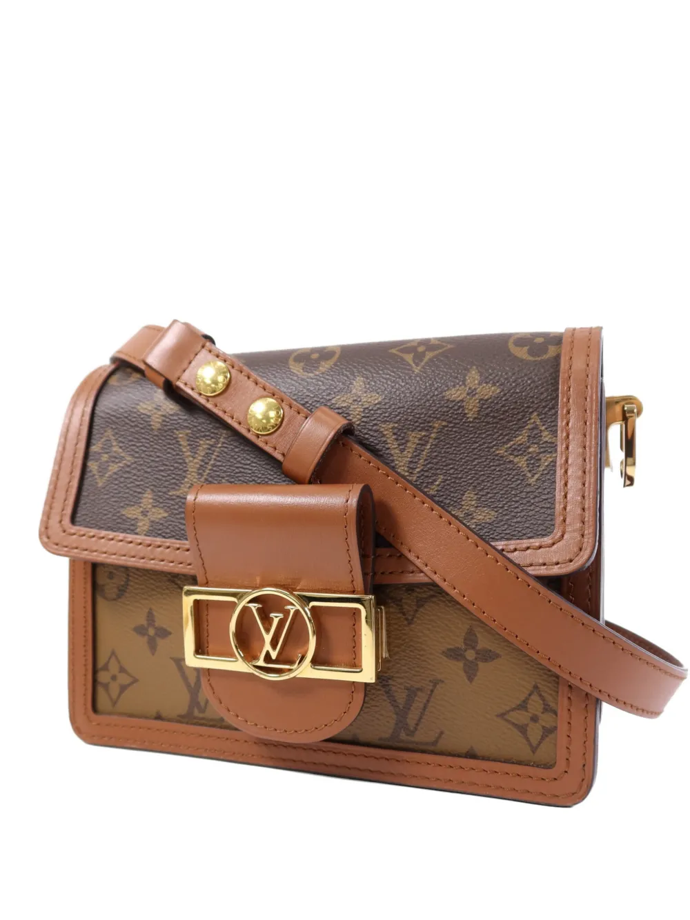 Louis Vuitton Pre-Owned mini Dauphine shoulder bag - Marrone