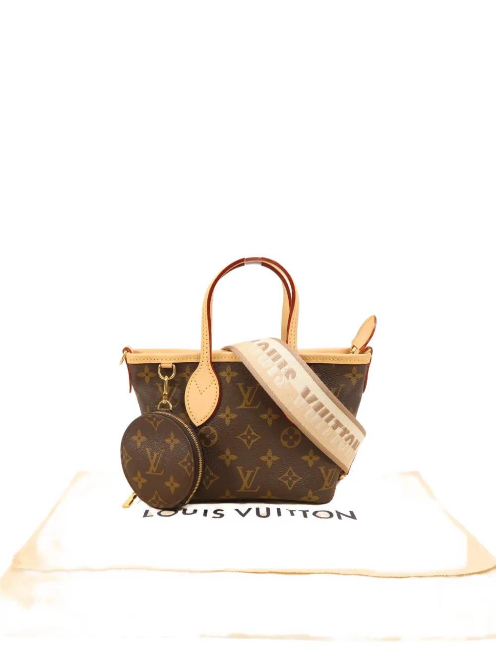 Louis Vuitton Pre-Owned Neverfull BB monogram tote bag - Marrone
