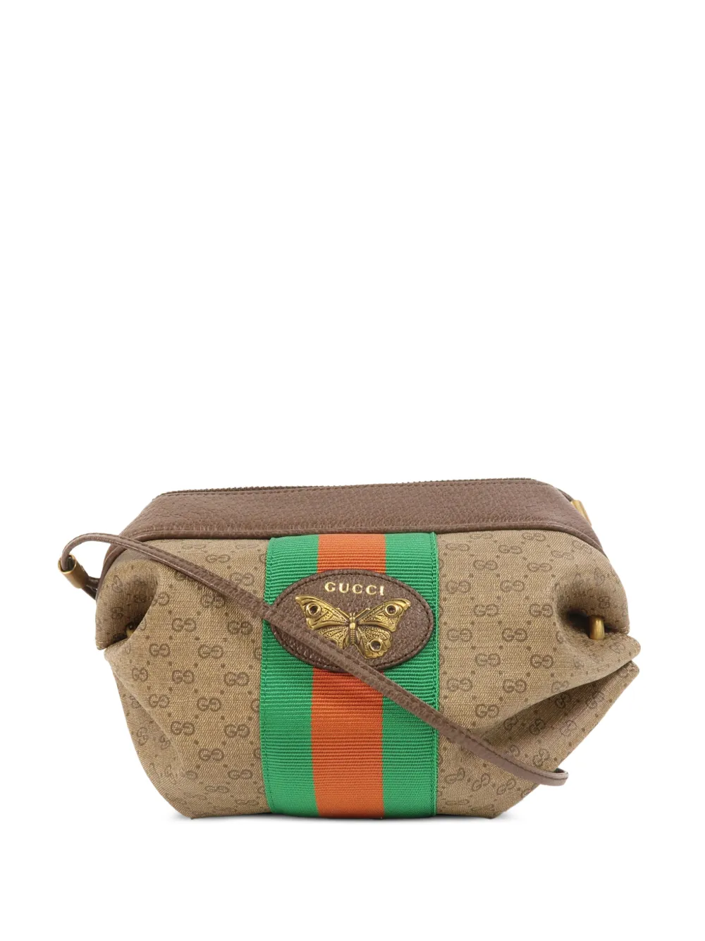 Gucci Pre-Owned GG Web-stripe tote bag - Toni neutri