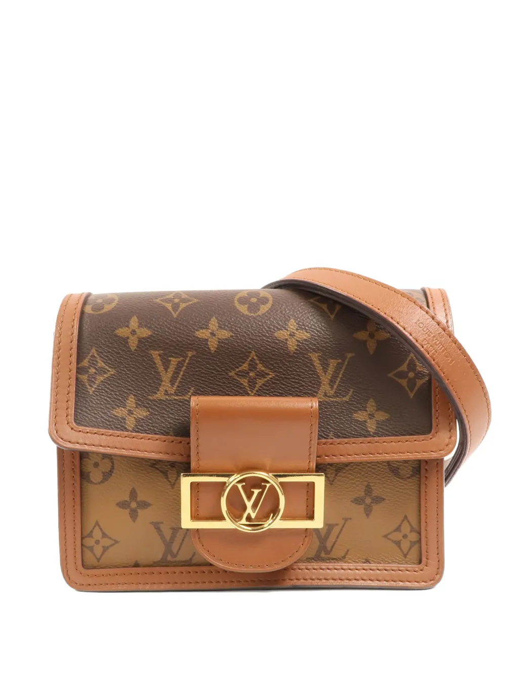 Louis Vuitton Pre-Owned Dauphine Monogram Reverse mini shoulder bag - Marrone