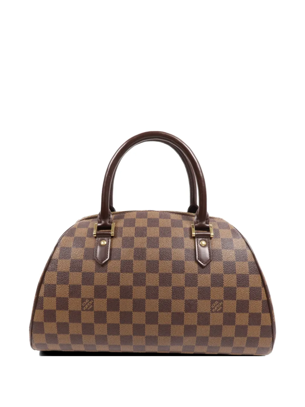 Louis Vuitton Pre-Owned Ribera MM Damier Ebene canvas tote bag - Braun