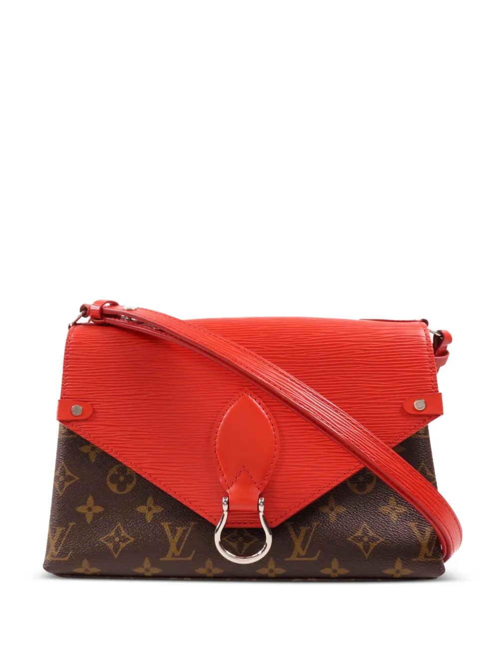 Louis Vuitton Pre-Owned Saint Michel Monogram canvas shoulder bag - Marrone