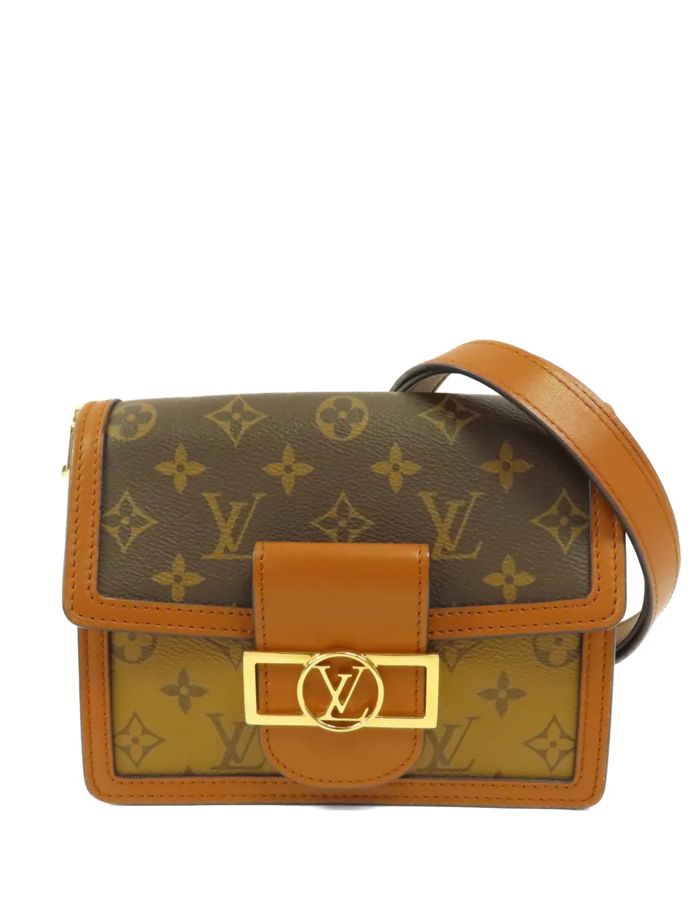 Louis Vuitton Pre-Owned mini Dauphine shoulder bag - Marrone