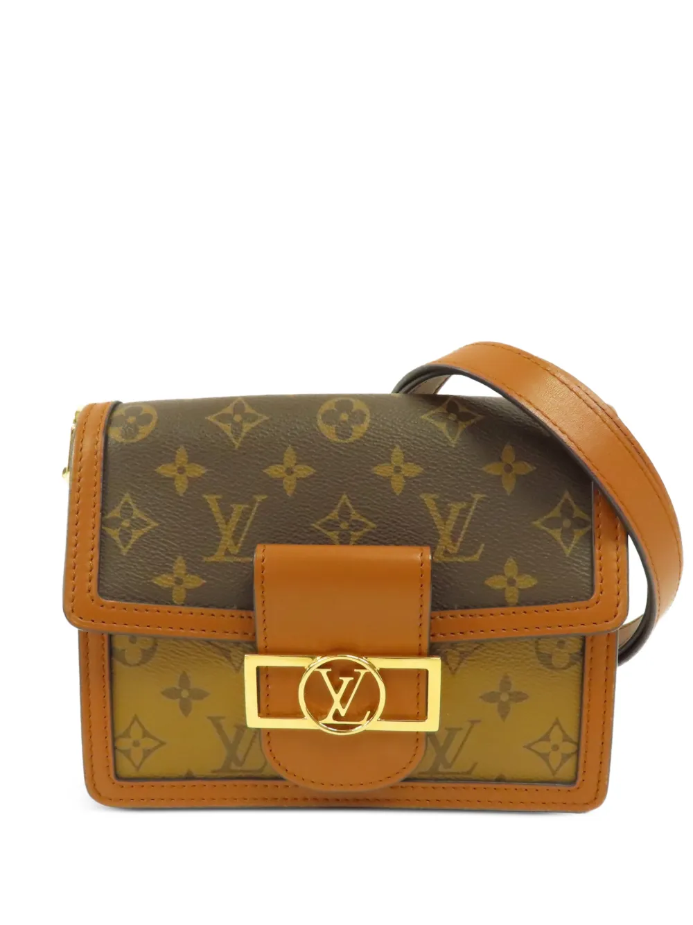 Louis Vuitton Pre-Owned mini Dauphine shoulder bag - Marrone