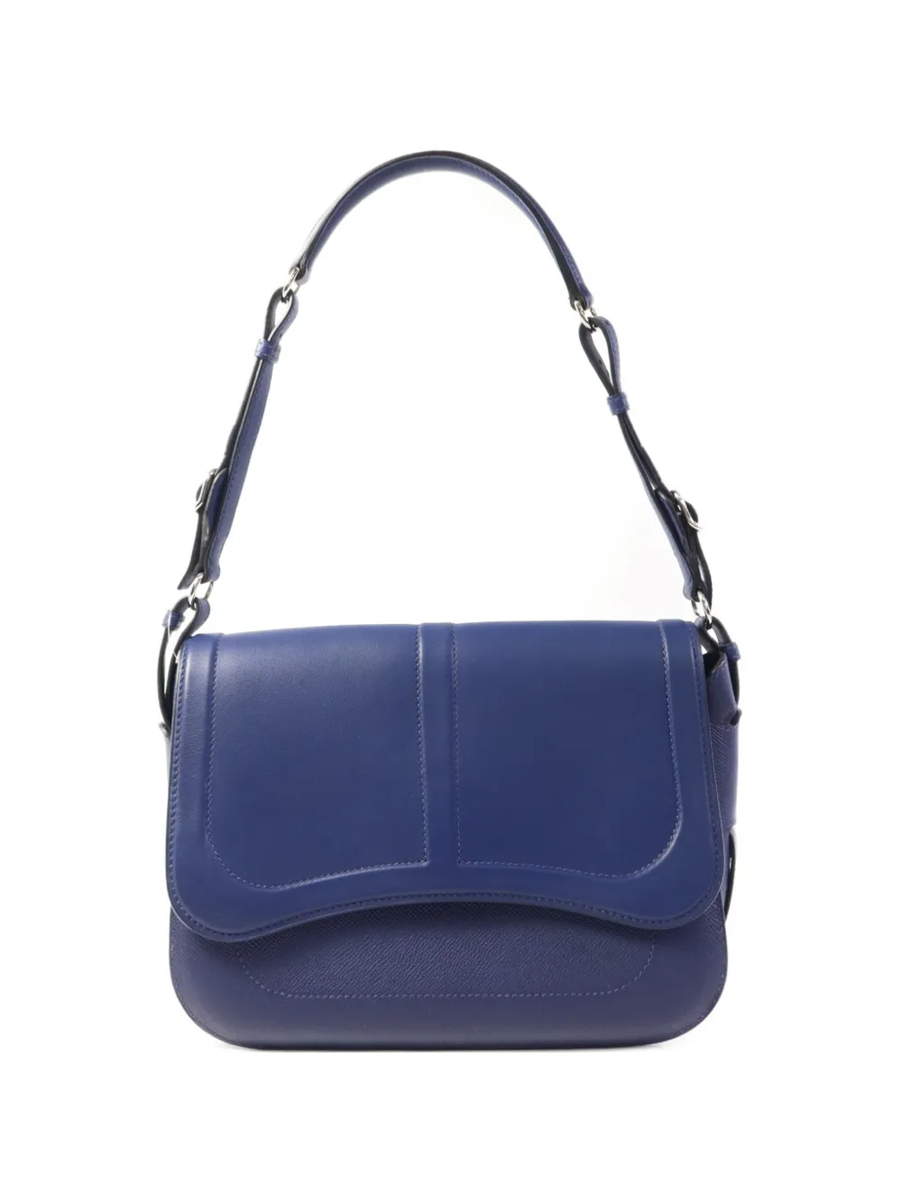 Hermès Pre-Owned Harnais shoulder bag - Blu
