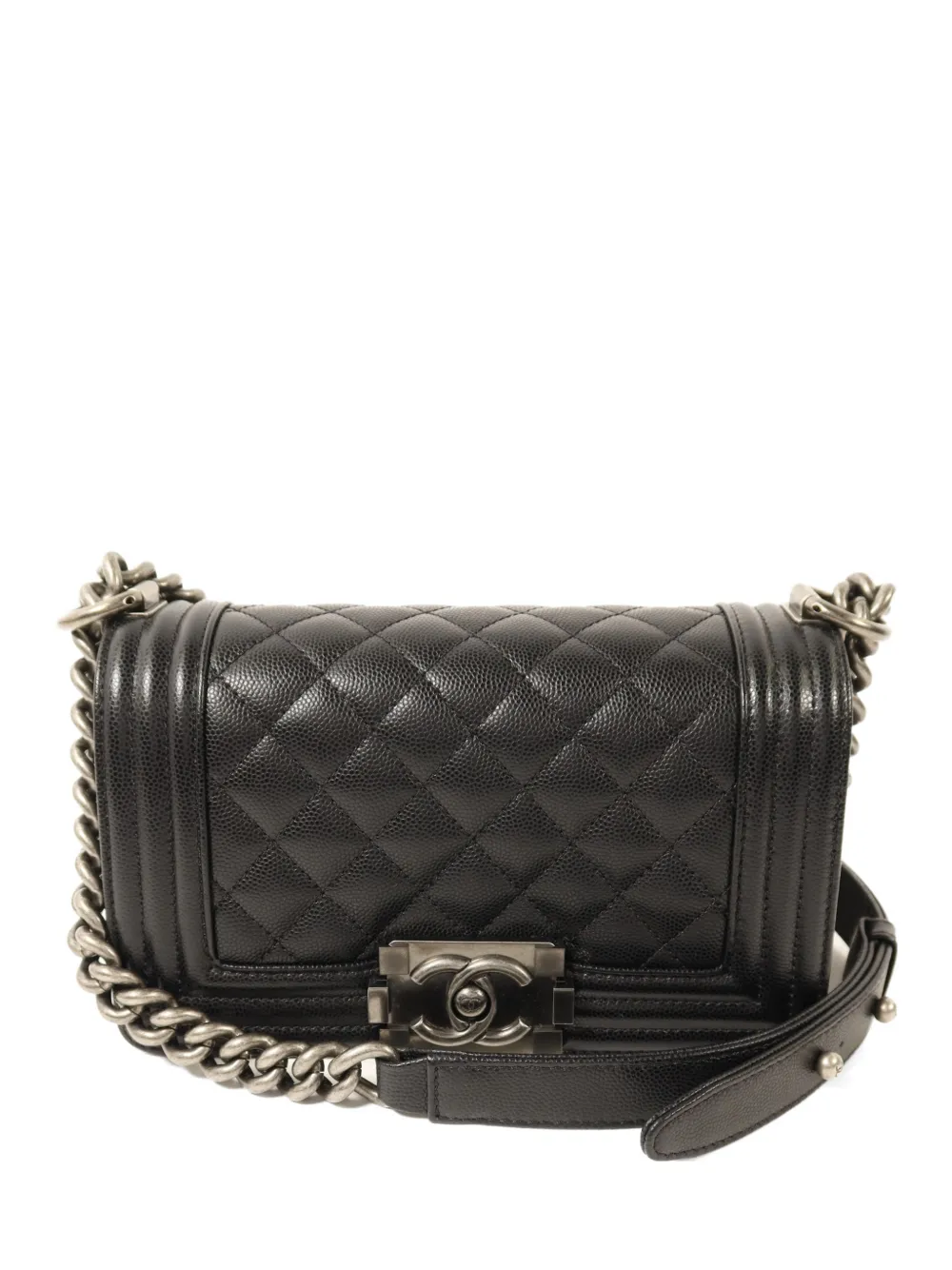 CHANEL Pre-Owned 20 Boy CC chain crossbody bag - Nero