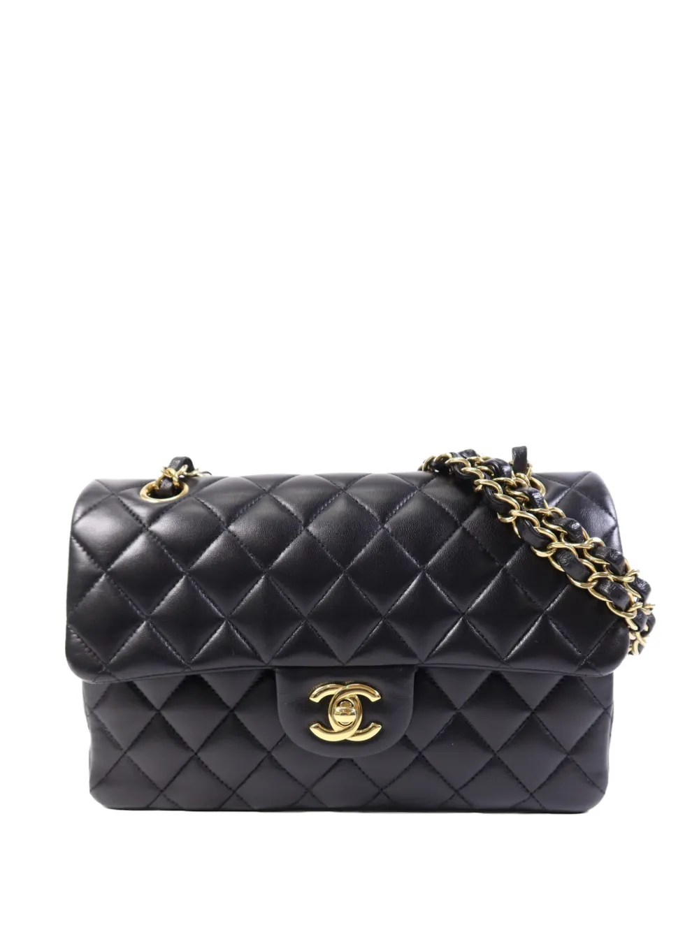CHANEL Pre-Owned 23 Double Flap shoulder bag - Black