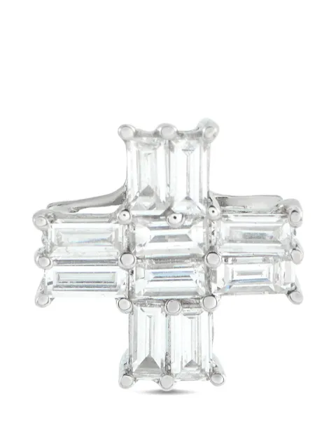 LB Exclusive cross diamond pendant
