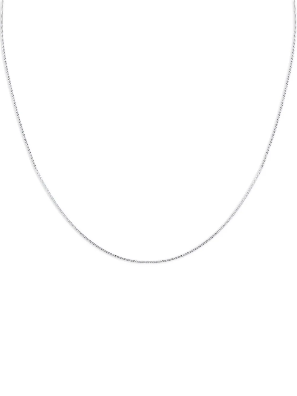 LB Exclusive box chain necklace - Argento