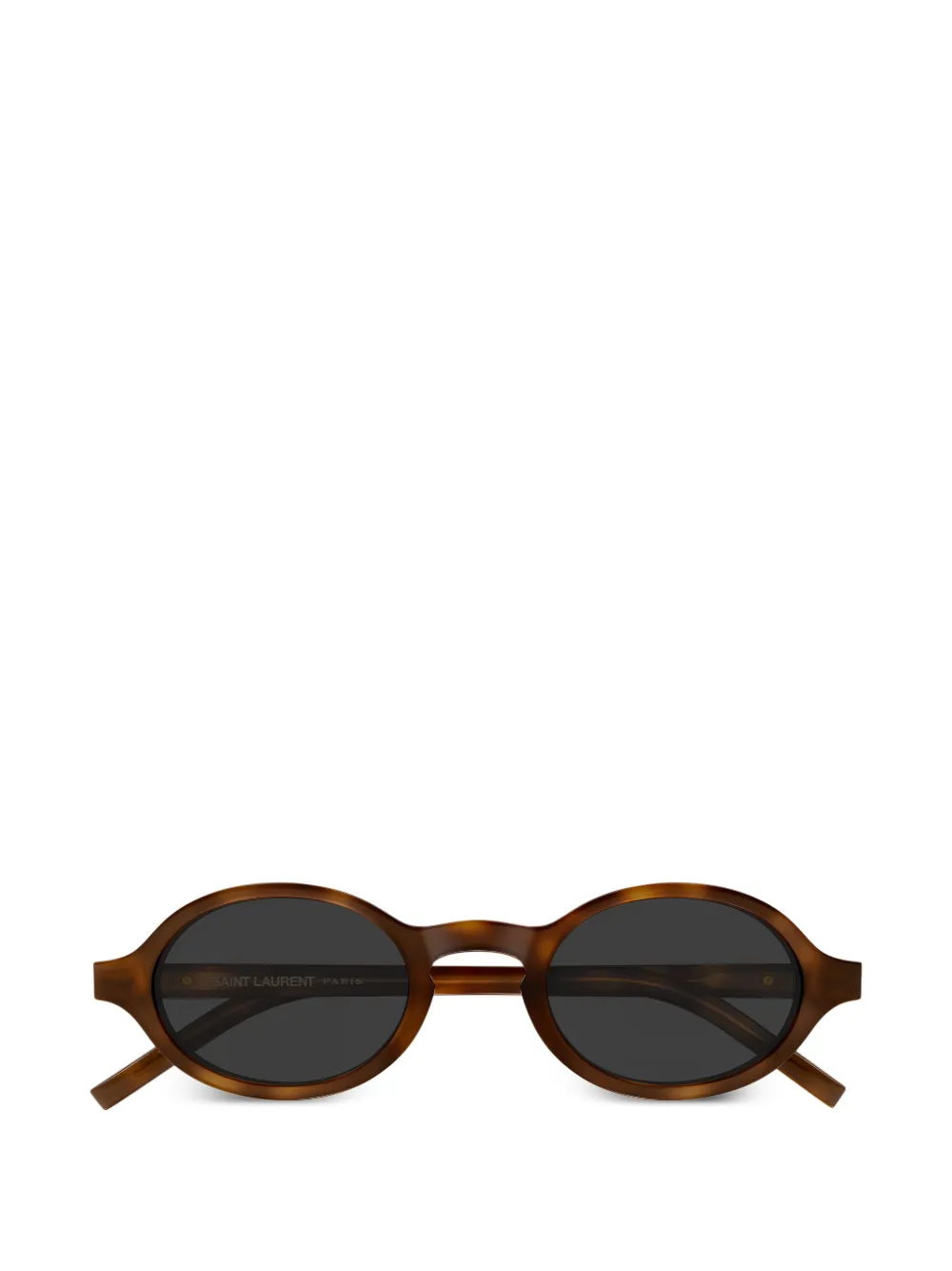 Saint Laurent Eyewear oval-frame sunglasses - Braun