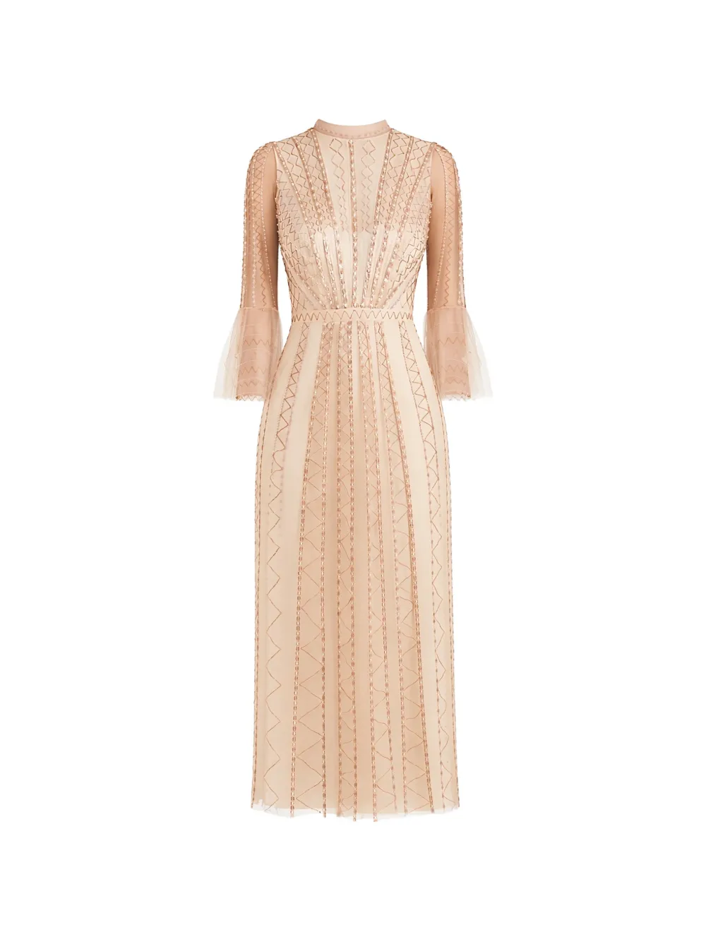 Temperley London sequin-embellished midi dress
